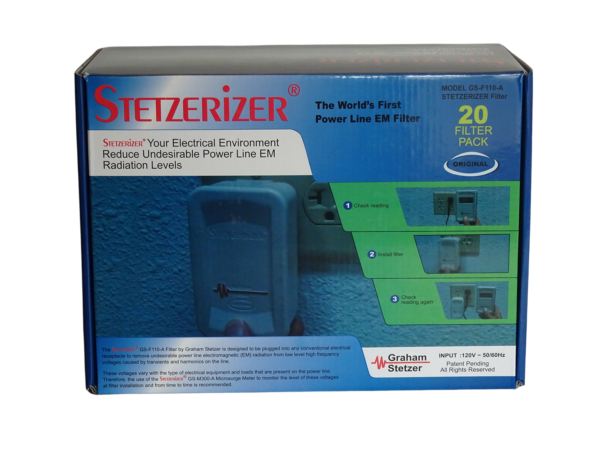 Stetzer Home Kit 20 Filters + 1 Microsurge Meter