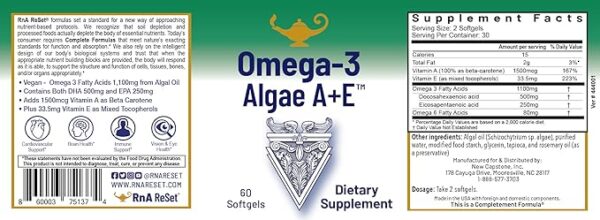 Omega 3 Algae A+E® - Image 4