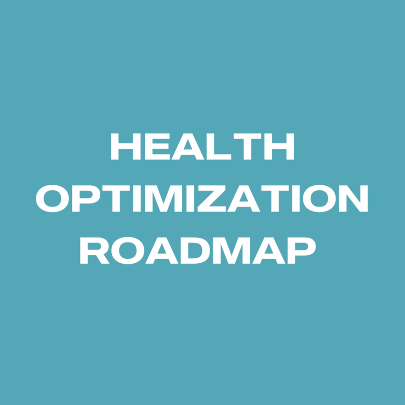Health Optimization Roadmap
